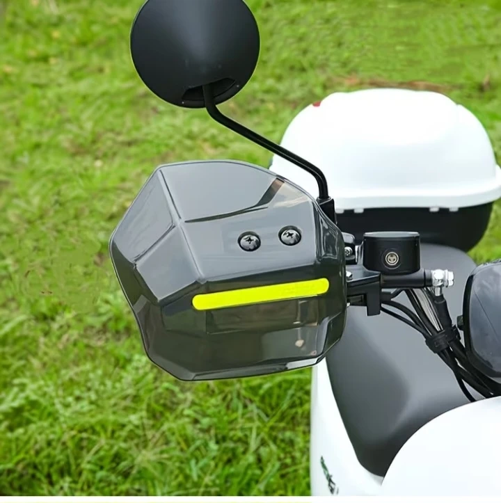 バイク用 ハンドガード 左右セット スモークの写真3枚目
