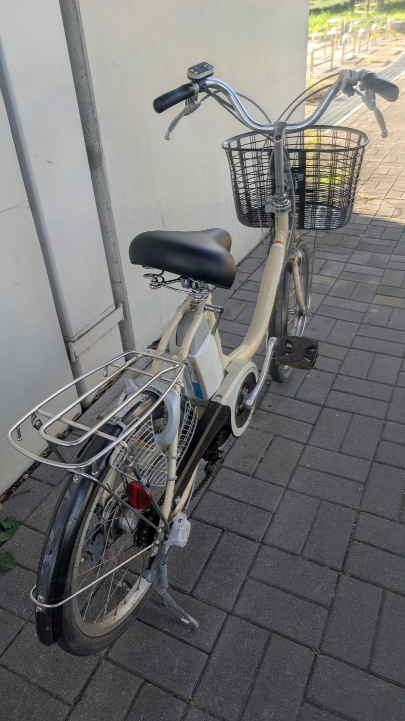 ヤマハ パス コンパクト 前後20インチ 電動アシスト自転車の写真7枚目