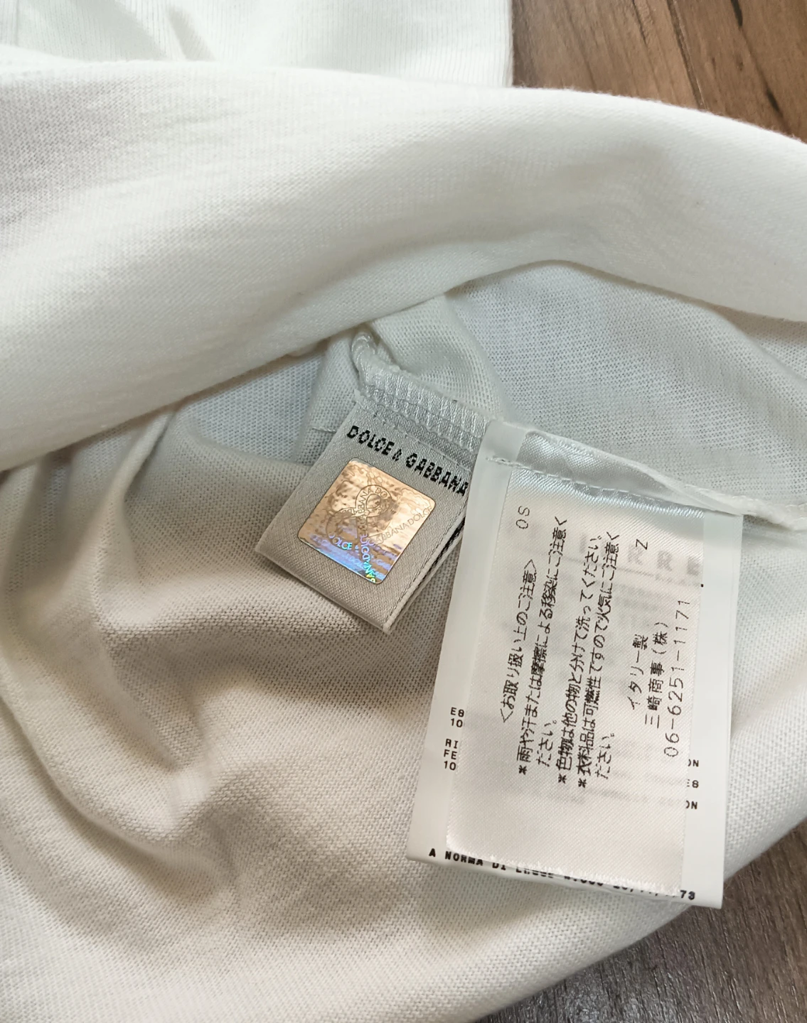 未使用近い美品。ドルチェ&ガッバーナ 星座シリーズ 天秤座 イラスト Tシャツの写真6枚目