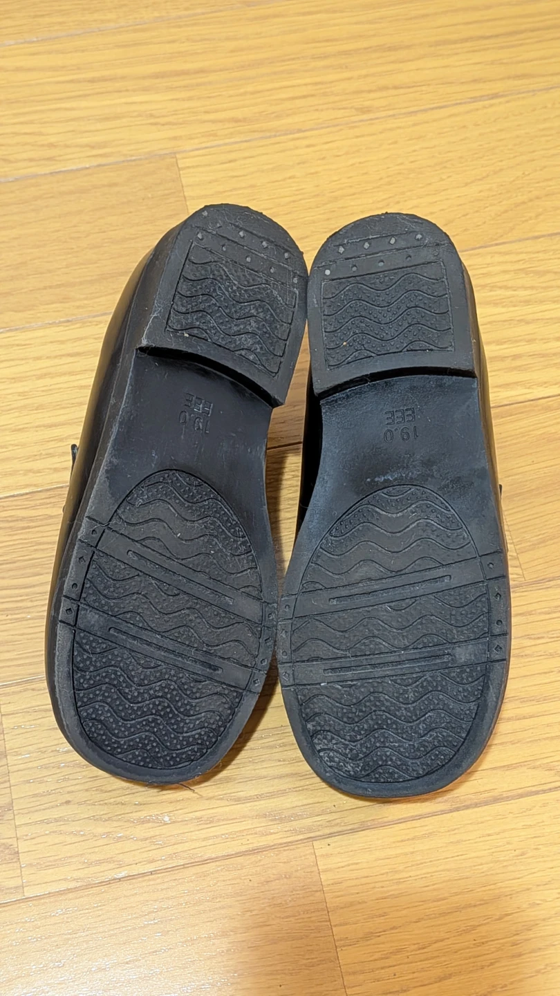 キッズ ローファー 19.0cm  ブラックの写真2枚目