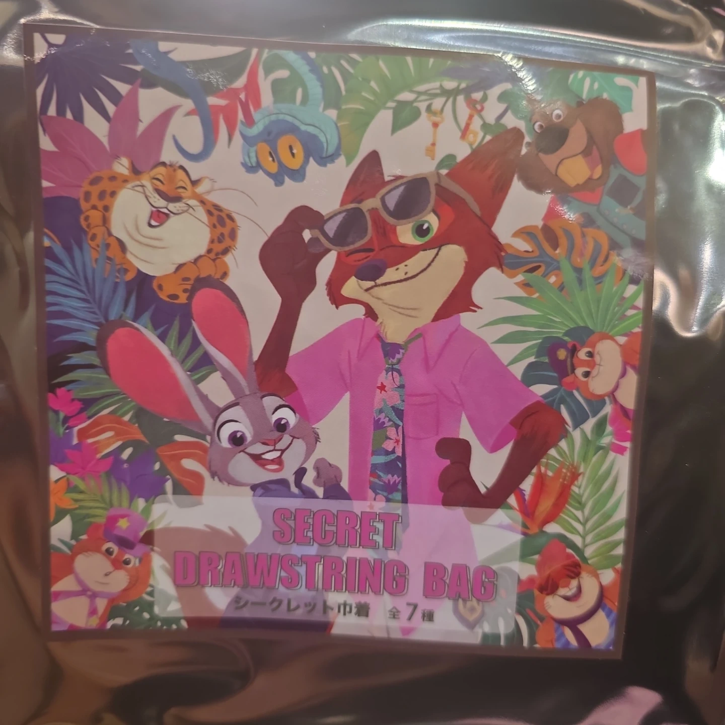 【新品・未使用】ディズニー ズートピア 巾着 ニック ディズニーストアの写真4枚目