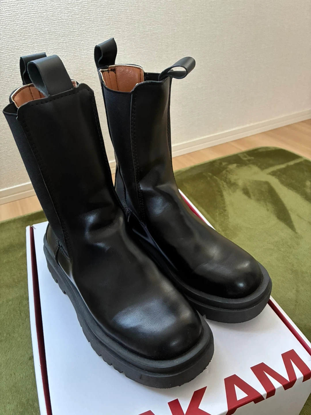 美品!ブーツ 黒 38サイズ