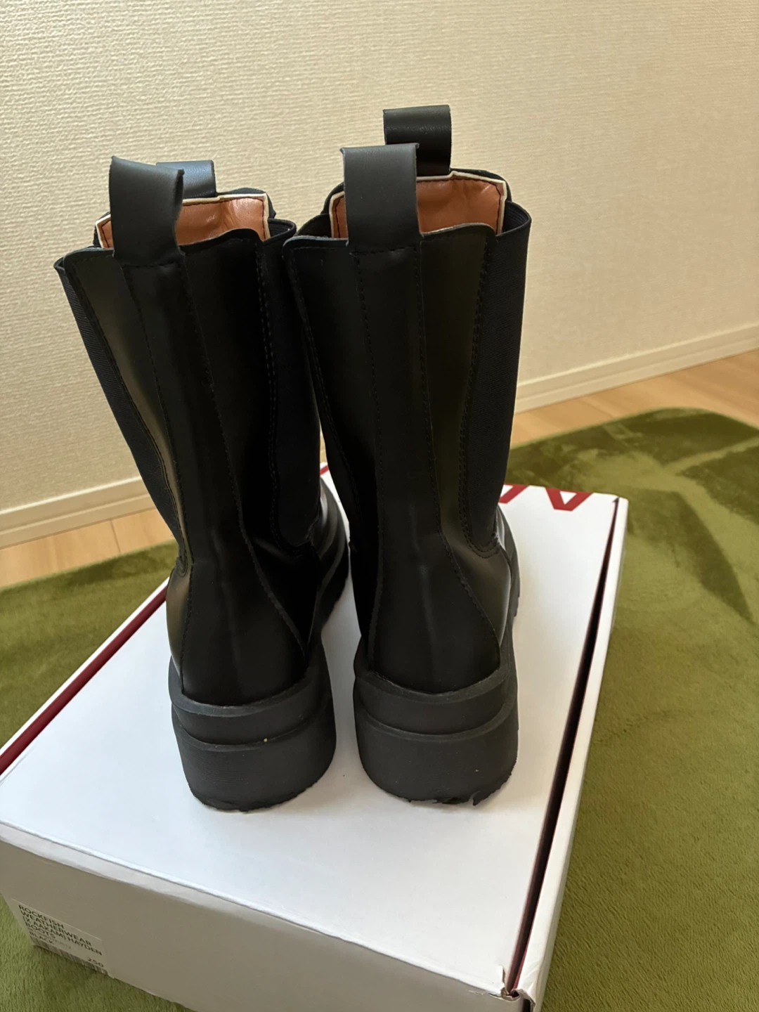 美品！ブーツ 黒 38サイズの写真2枚目