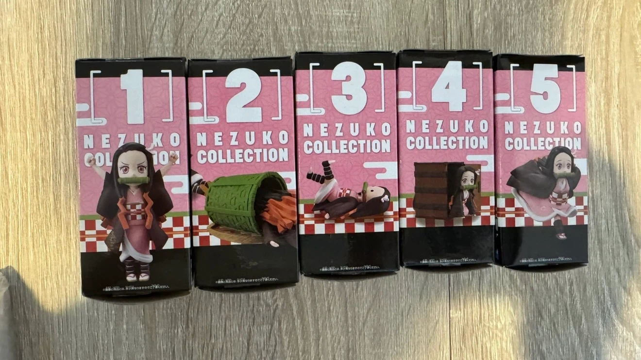 鬼滅の刃 禰豆子コレクション フィギュア 全5種セット