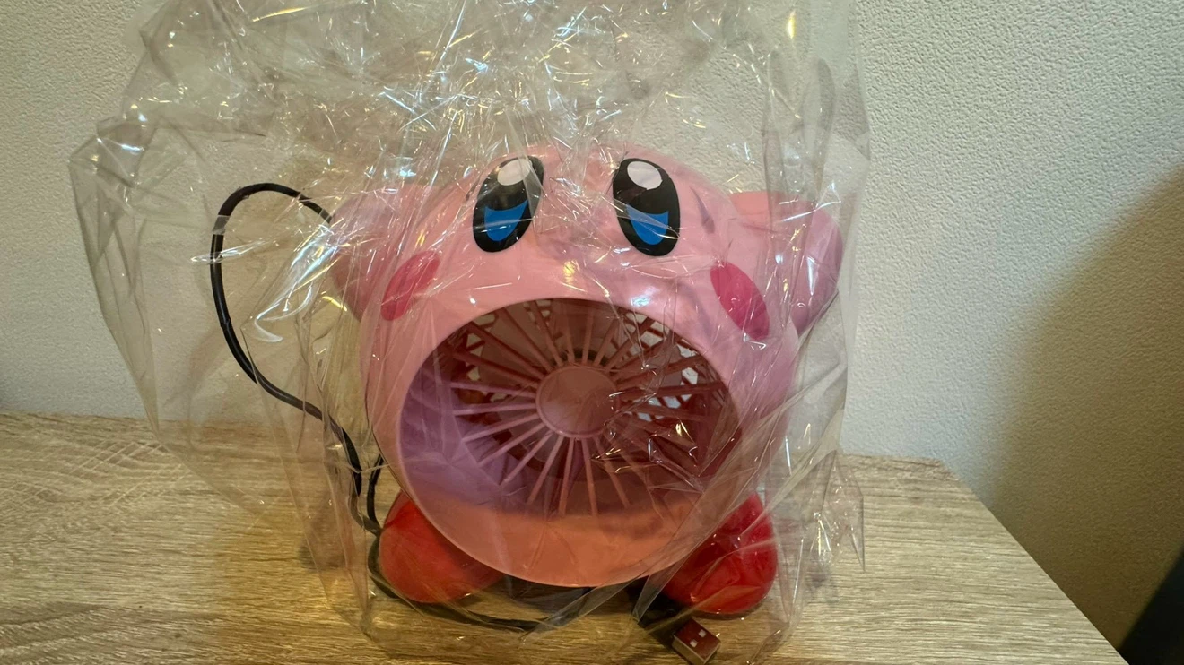 星のカービィ デスクファン 扇風機の写真2枚目
