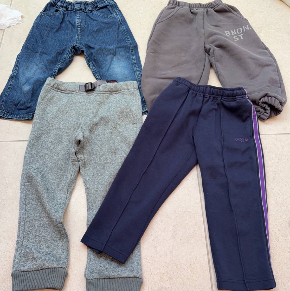 子供用パンツ 4点セット100-110