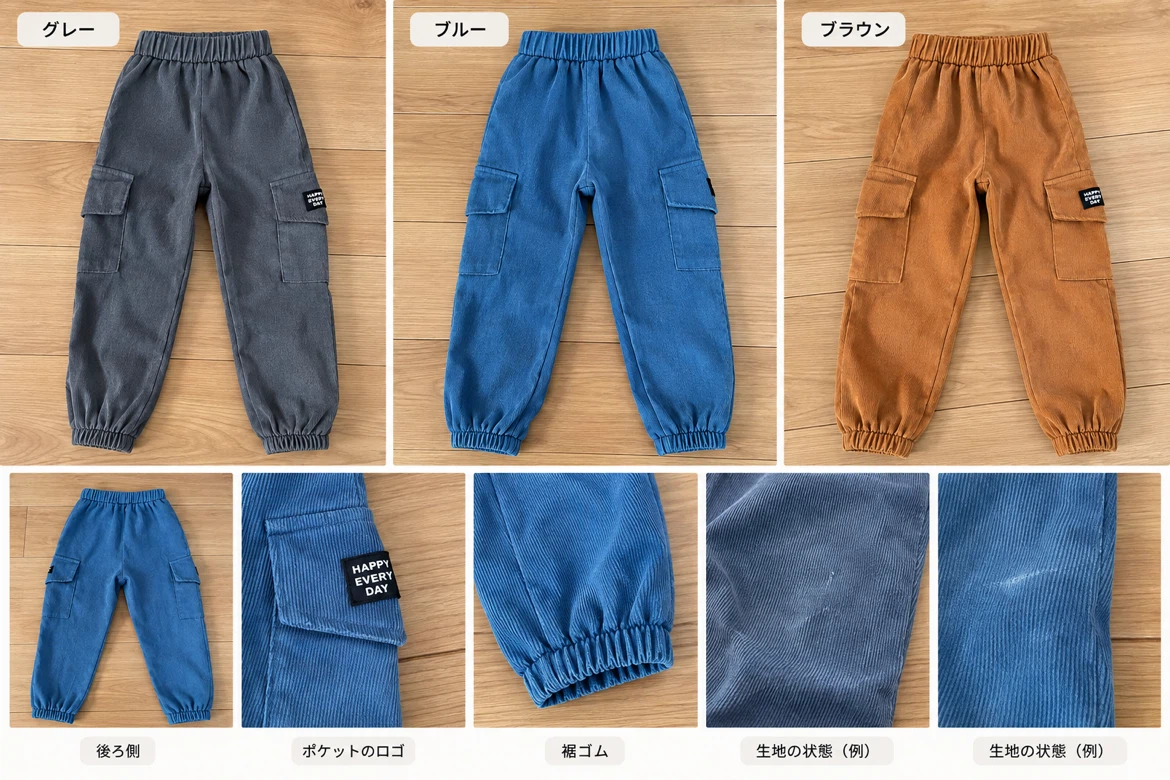 カーゴパンツ 3本セット