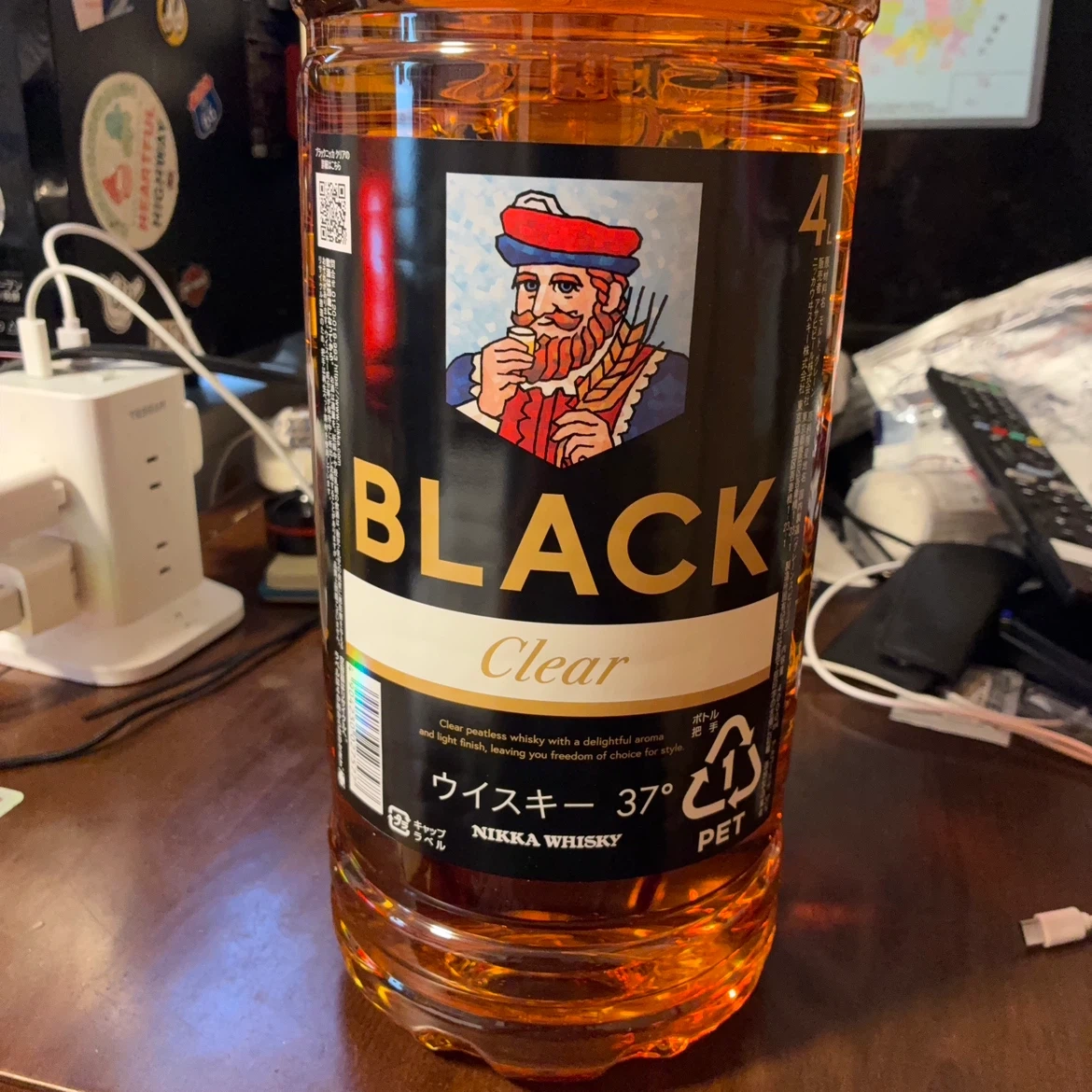 ニッカウヰスキー ブラックニッカ クリア 4L