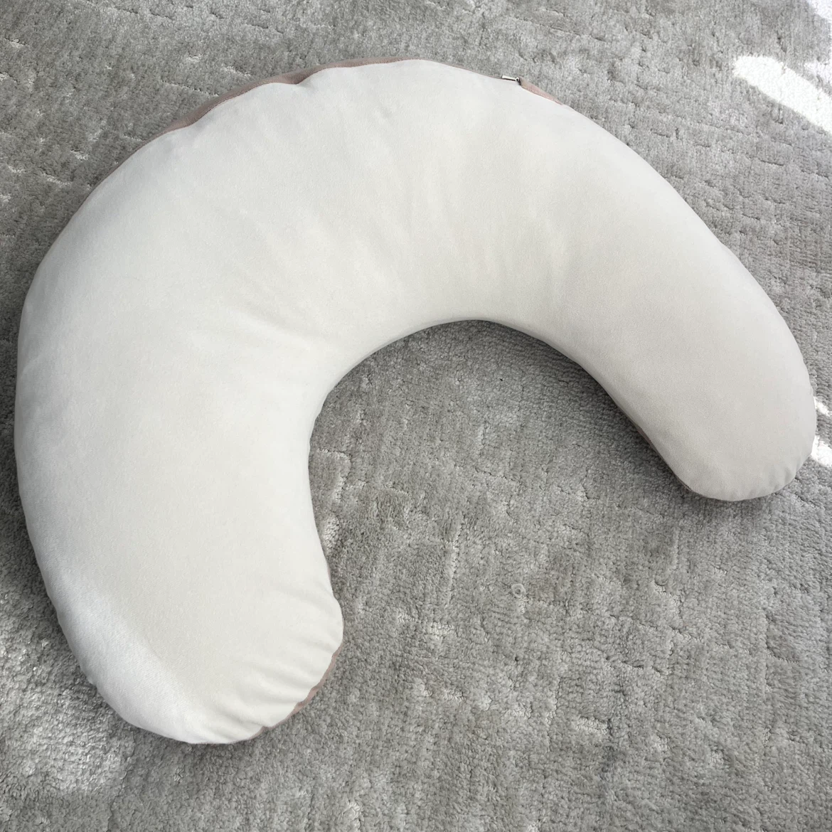 授乳クッション　エールベベ 3WAYクッションプレミアム　ブラウンの写真3枚目