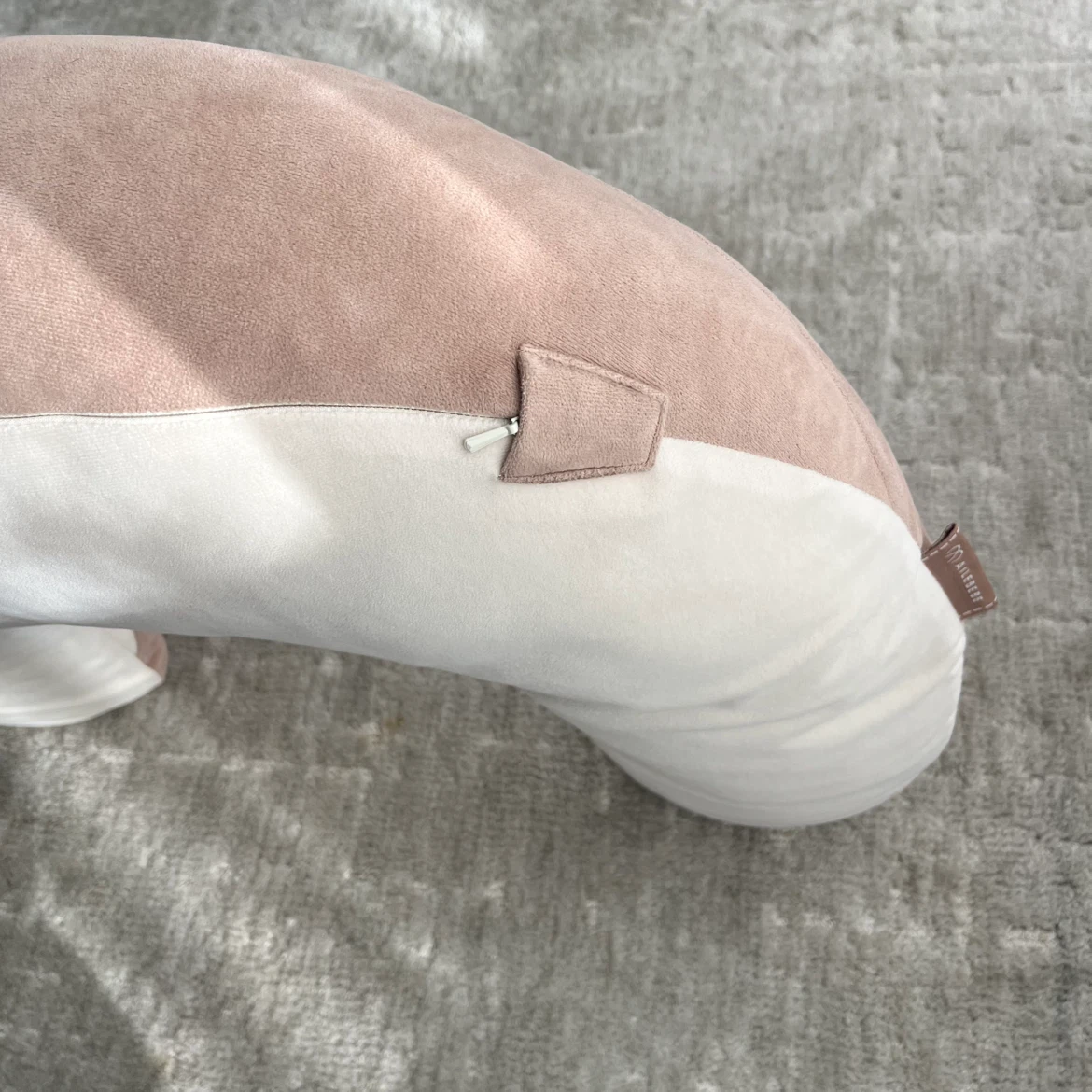 授乳クッション　エールベベ 3WAYクッションプレミアム　ブラウンの写真4枚目
