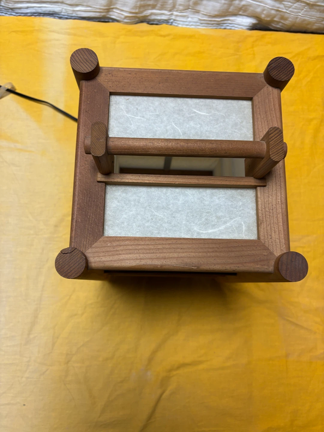 ナショナル 和風 行灯 木製照明の写真5枚目