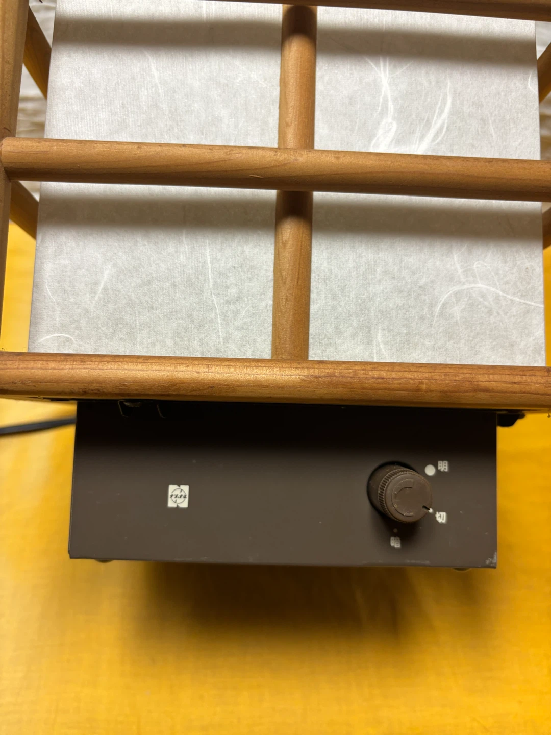 ナショナル 和風 行灯 木製照明の写真6枚目