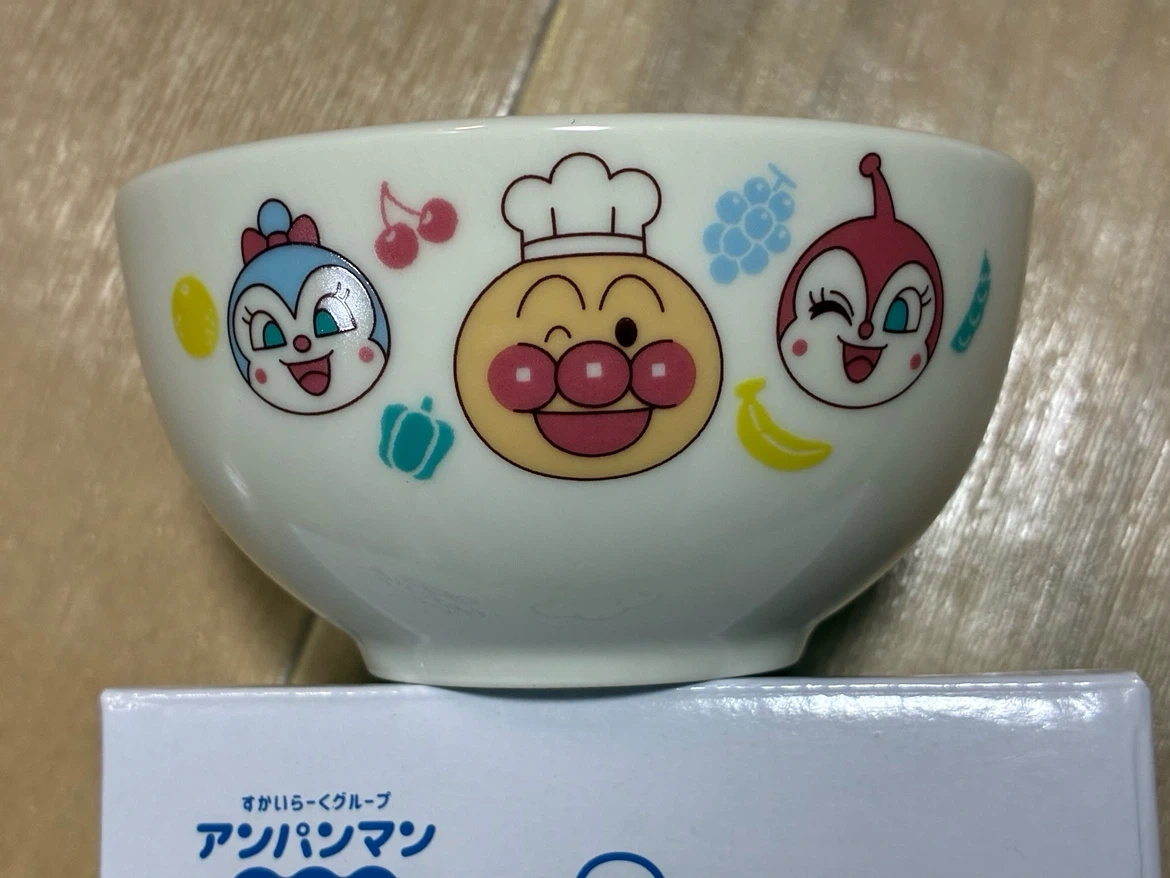 【新品未使用】アンパンマン オリジナルお茶碗の写真2枚目