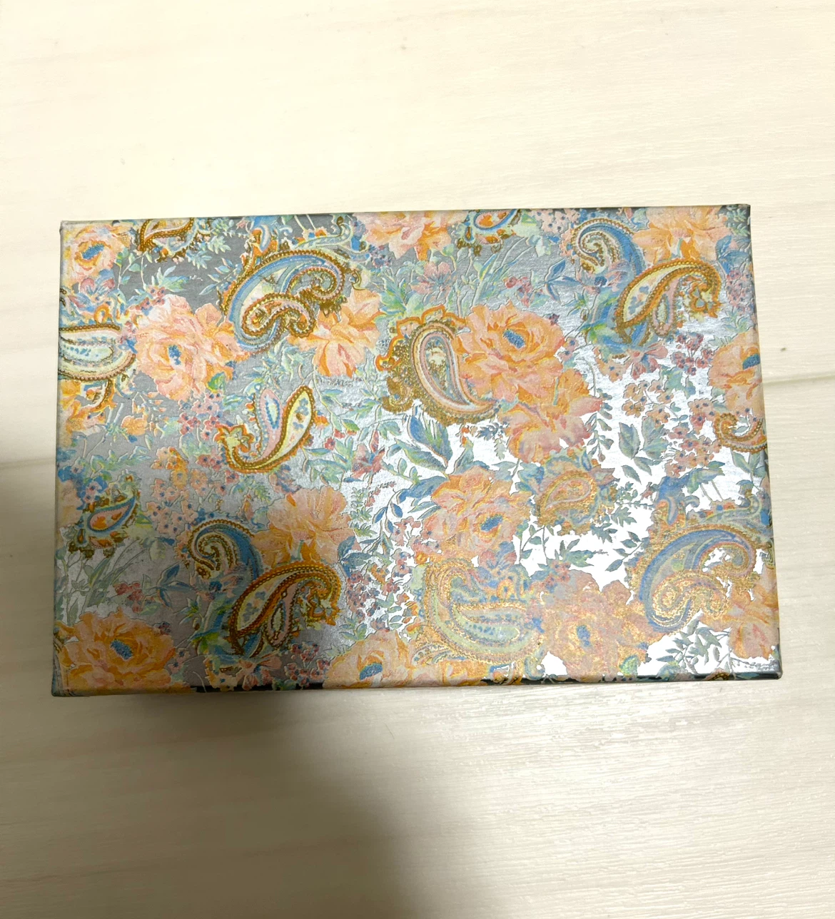 【新品未使用】昭和レトロ 職人手書き 雅 銘々皿 3枚セット 高級化粧箱付き 小皿の写真10枚目