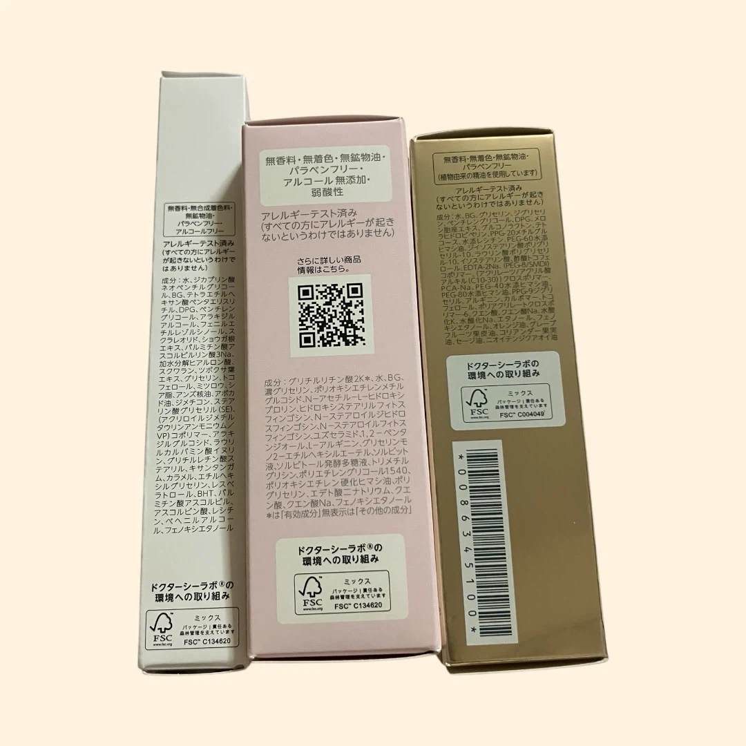 サンプルサイズ 3点セット ドクターシーラボ 薬用ローション 導入美容液 377Rセラムの写真3枚目