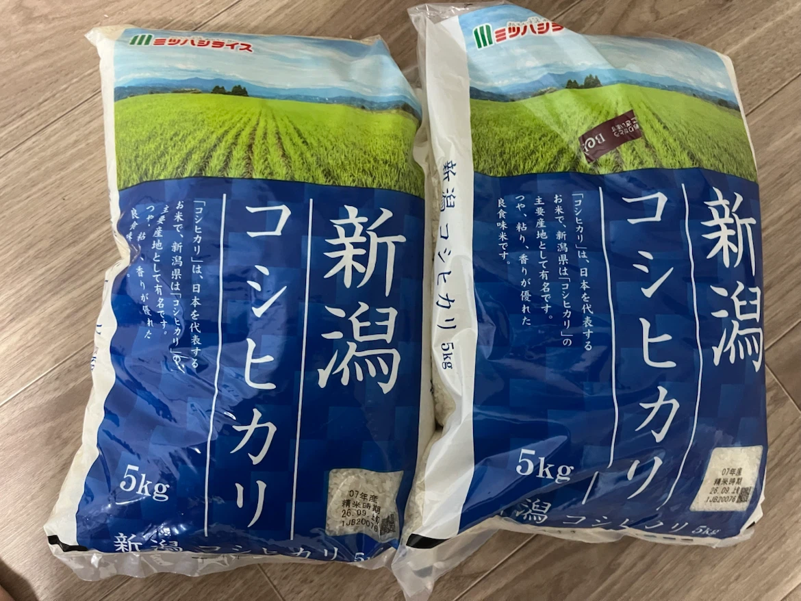 新潟コシヒカリ 5kg 2袋セット
