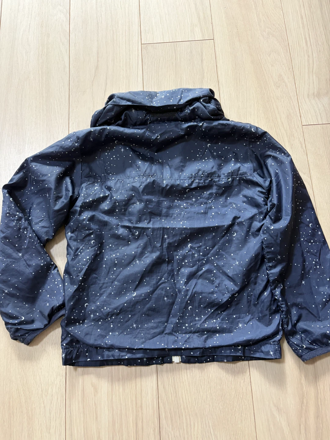 ★美品★MPS キッズ ジャケット 星柄 ネイビー 120cmの写真6枚目