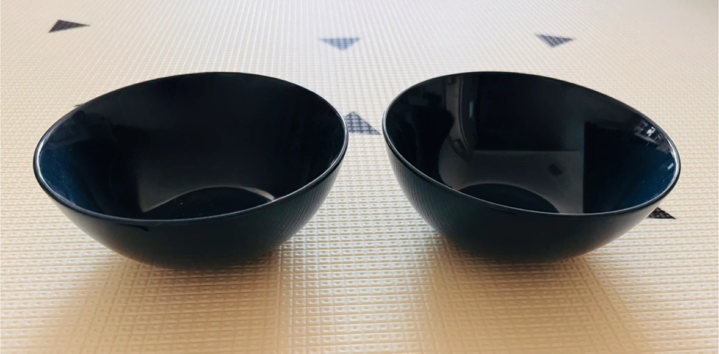 イケア ボウル 2個セット ネイビー