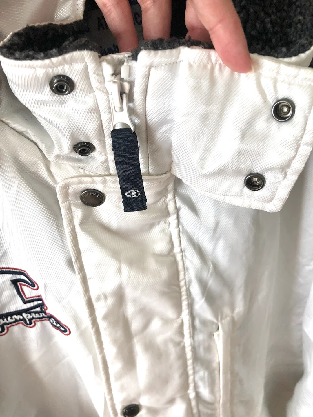 ✨🌟CHAMPION チャンピオン ボアコート 白🌟✨の写真8枚目