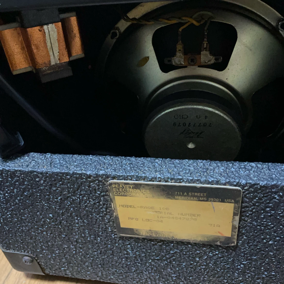 PEAVEY ギターアンプ　RAGE108の写真3枚目