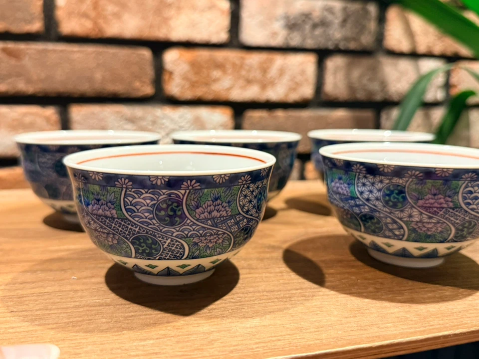 羽水 陶器 抹茶碗 5客セット 和食器