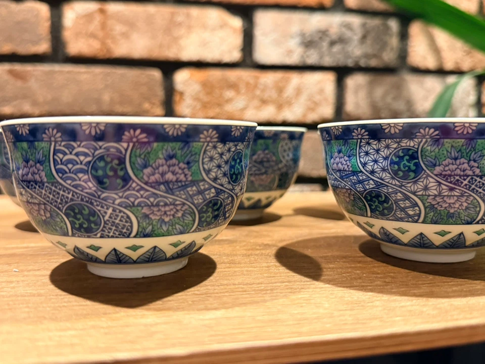 羽水 陶器 抹茶碗 5客セット 和食器の写真2枚目