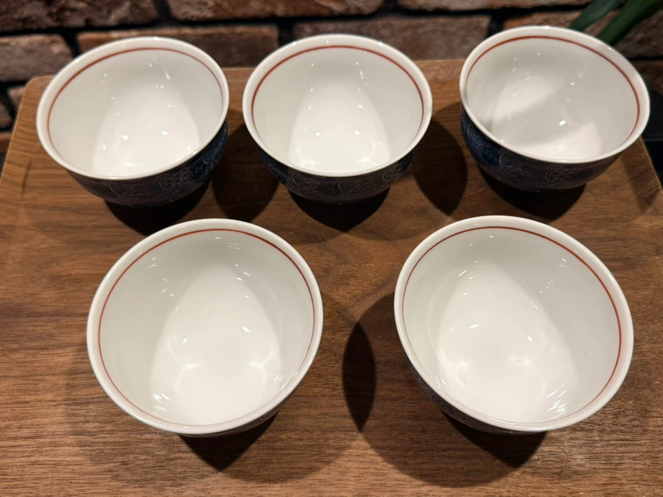 羽水 陶器 抹茶碗 5客セット 和食器の写真3枚目