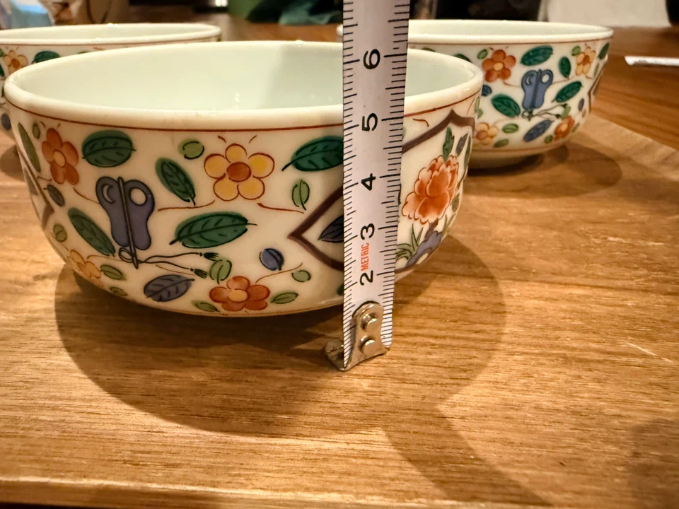花柄 小鉢 3点セット 陶器の写真6枚目