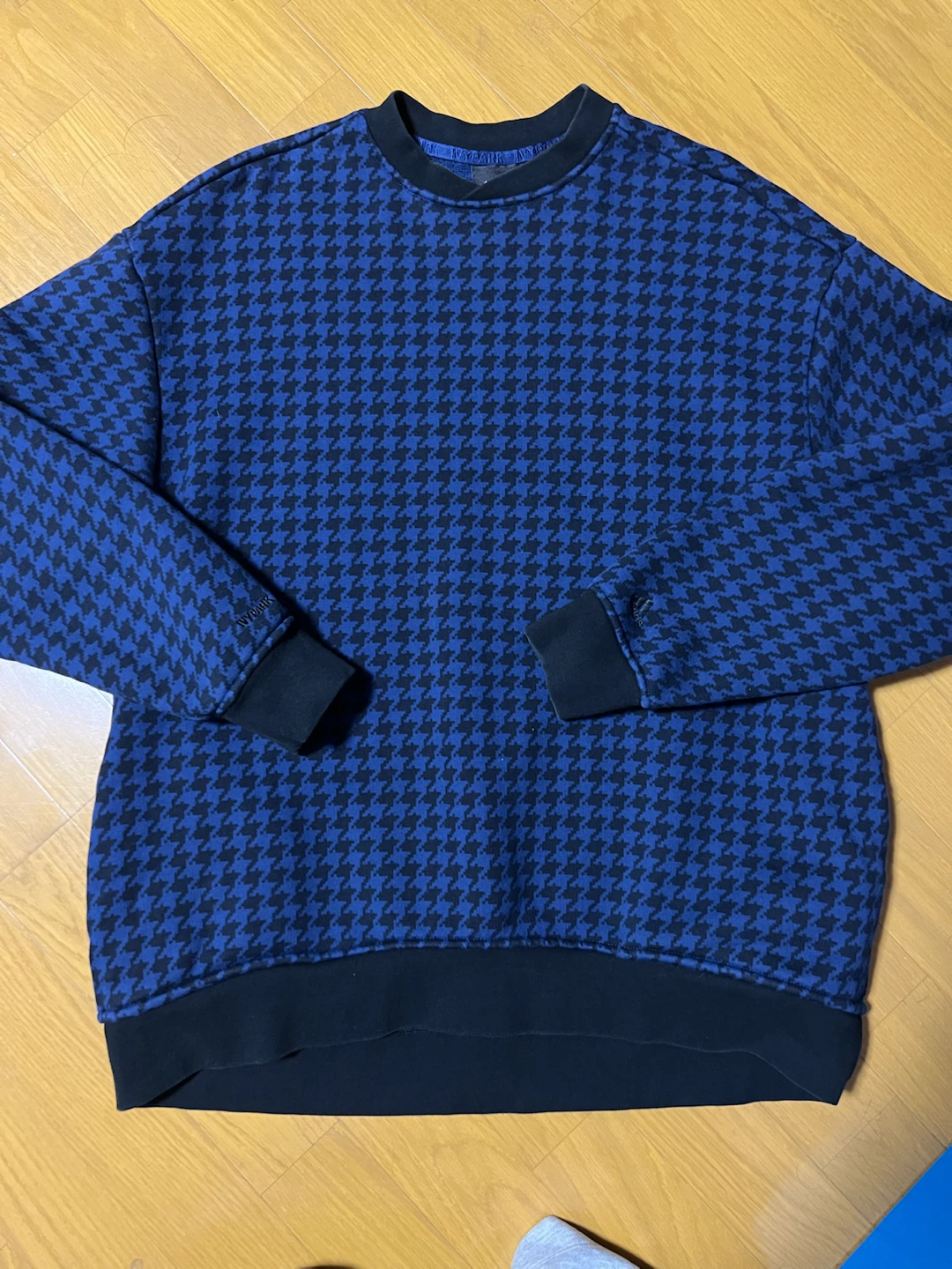 adidas × IVYpark 千鳥格子柄クルーネックスウェット　M
