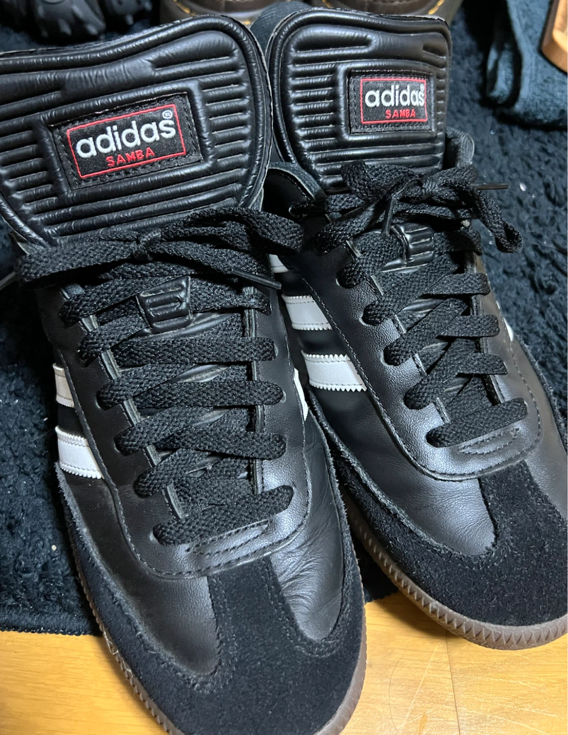 adidas SAMBA 黒 27.5cm