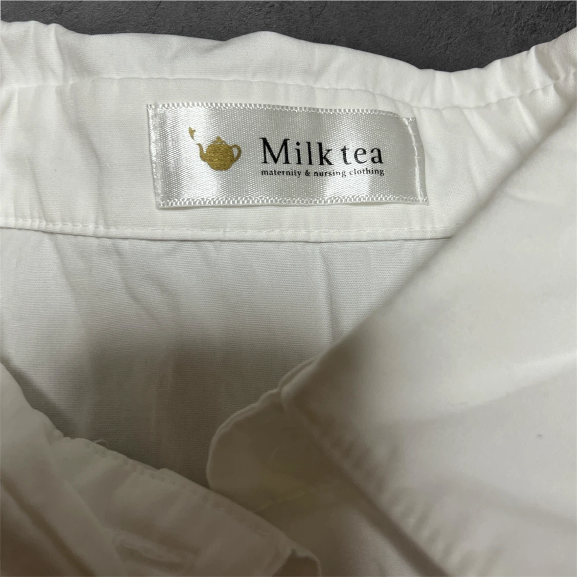 シャツ ブラウス チュニック　Milk tea 産前産後の写真4枚目