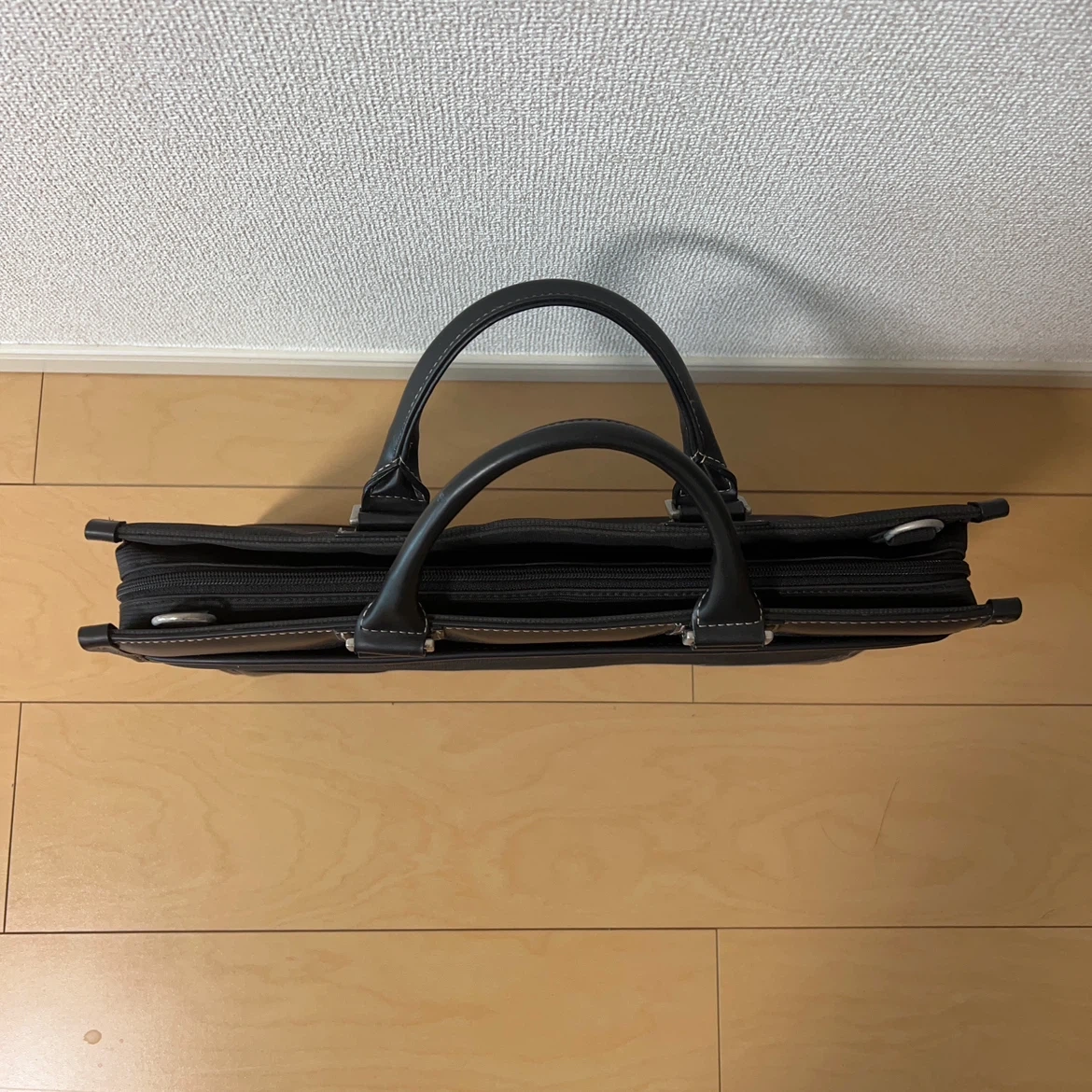 ビジネスバッグ 2WAY ブラックの写真2枚目