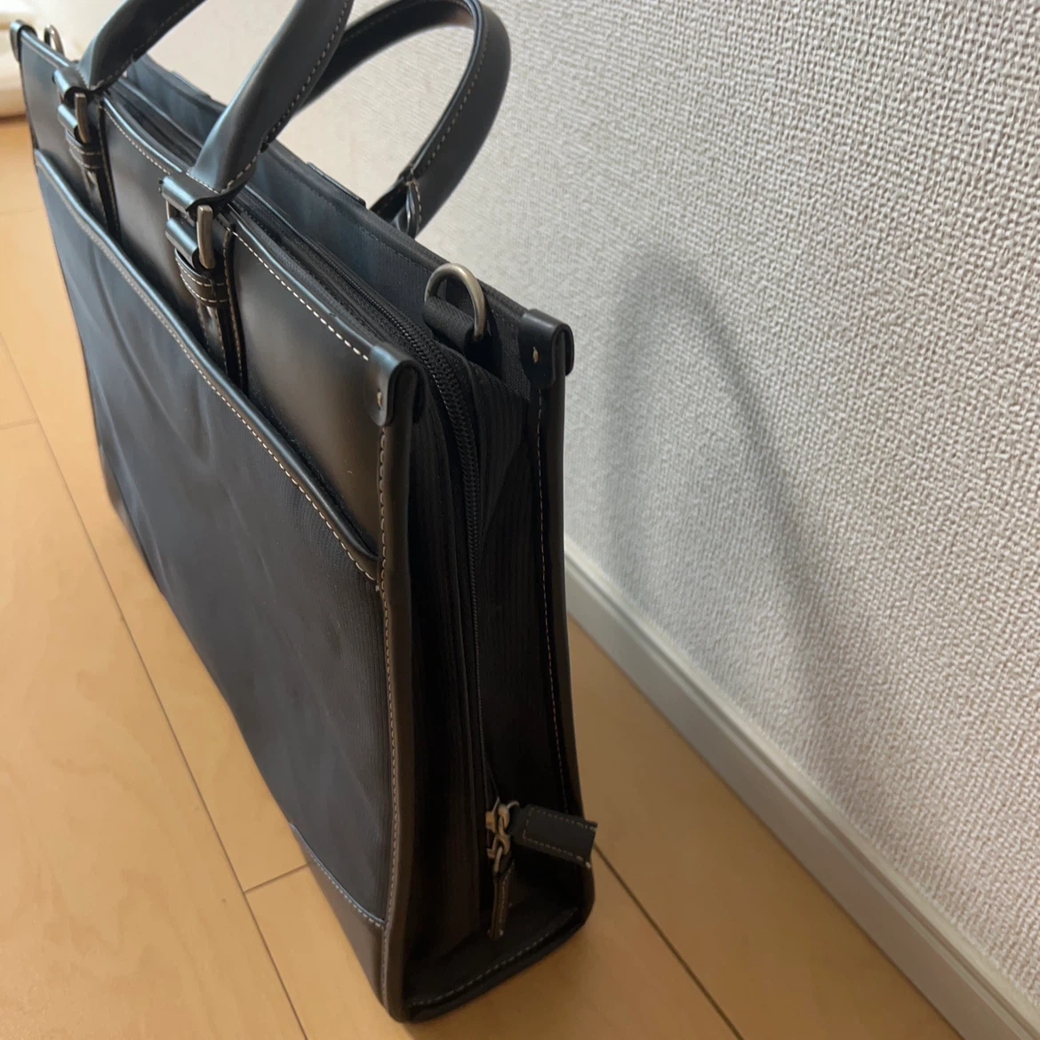 ビジネスバッグ 2WAY ブラックの写真3枚目