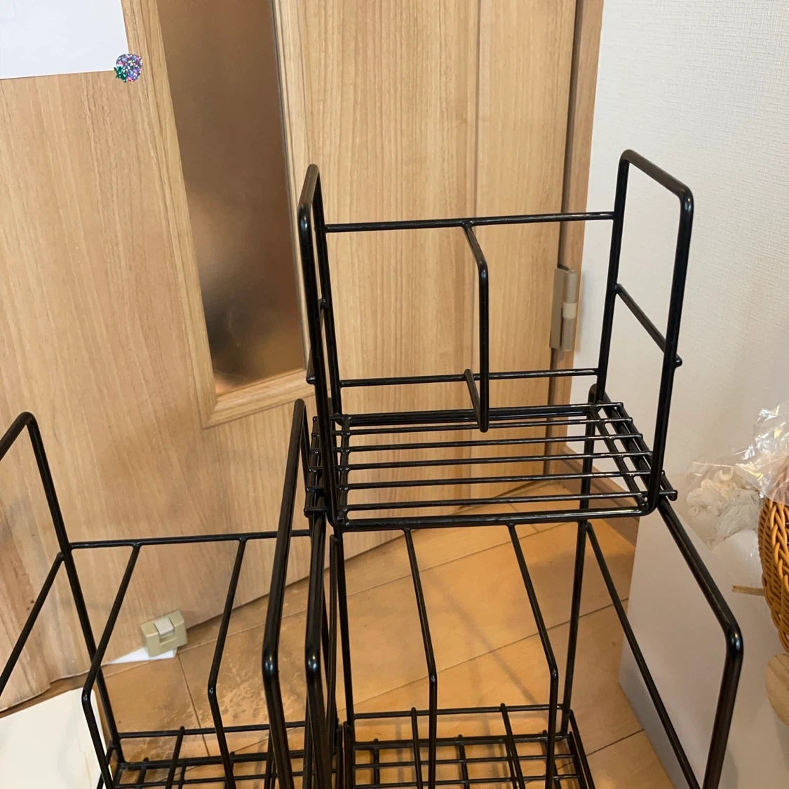 10/5まで スチール製収納ラック 2個セットの写真2枚目