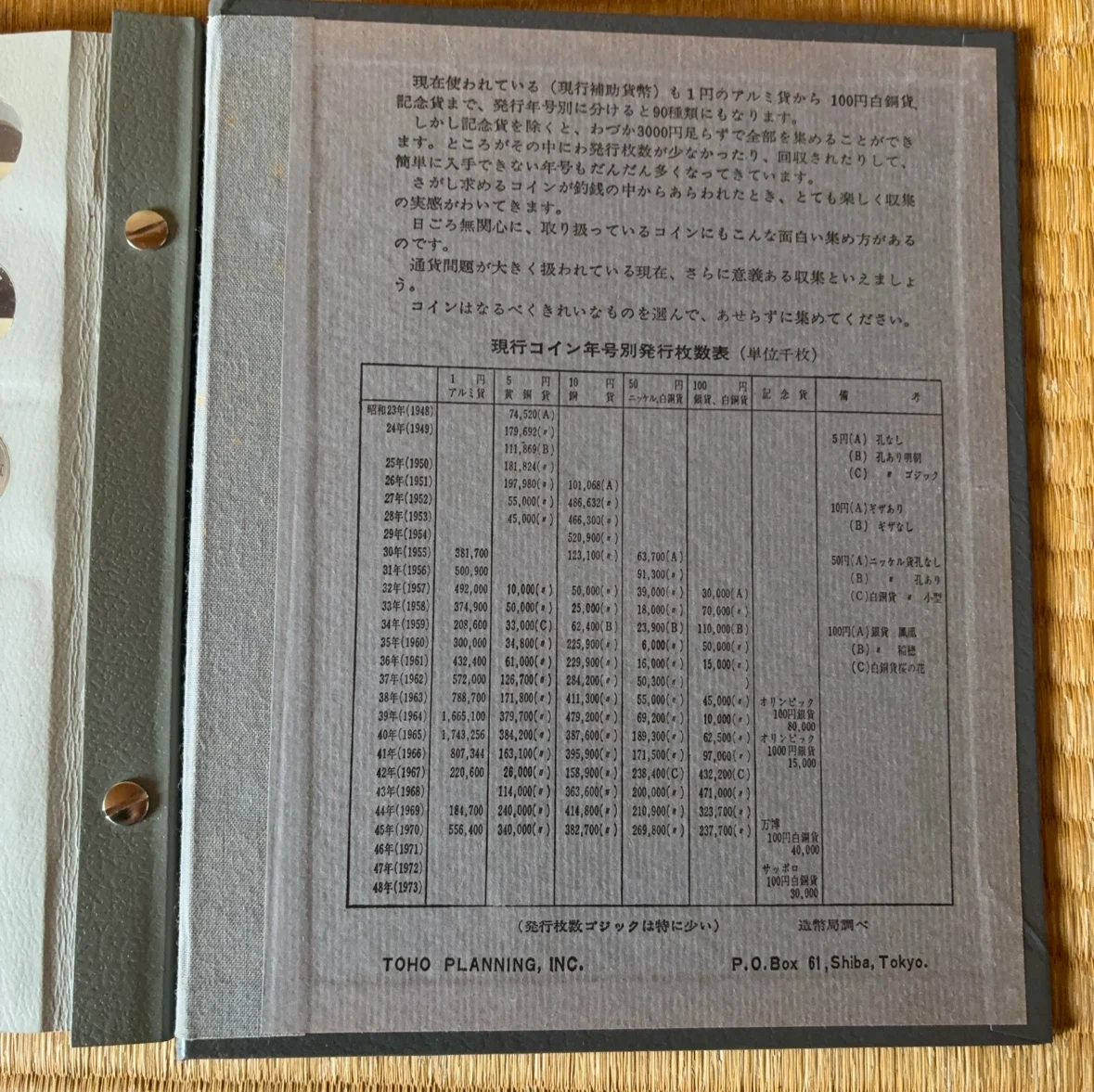 日本近代コインコレクション帳の写真4枚目