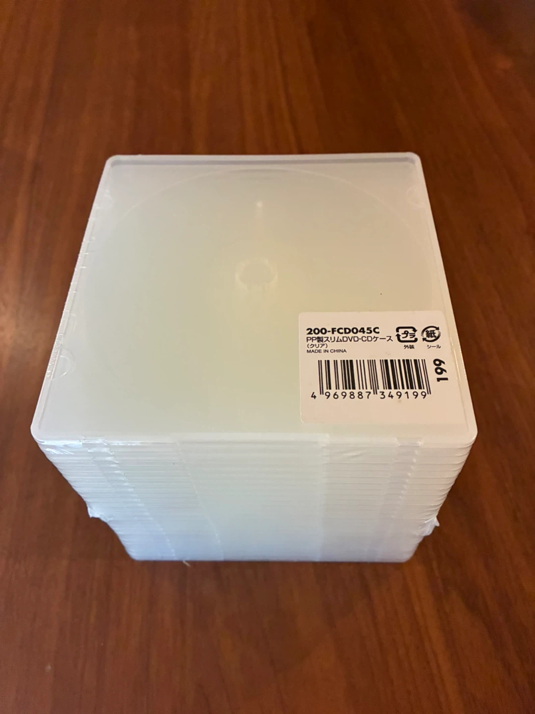 DVD CDケース 25枚入り計15セット 375枚分の写真2枚目