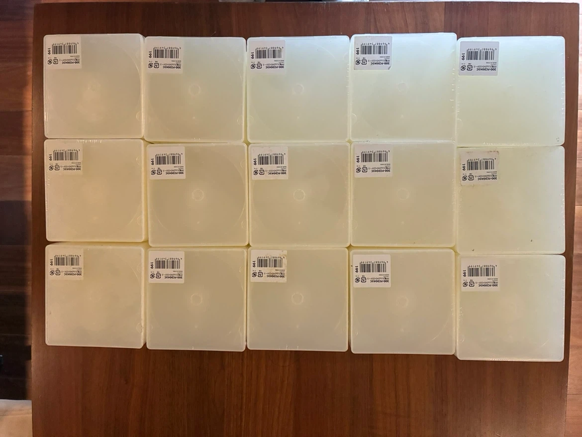 DVD CDケース 25枚入り計15セット 375枚分の写真3枚目