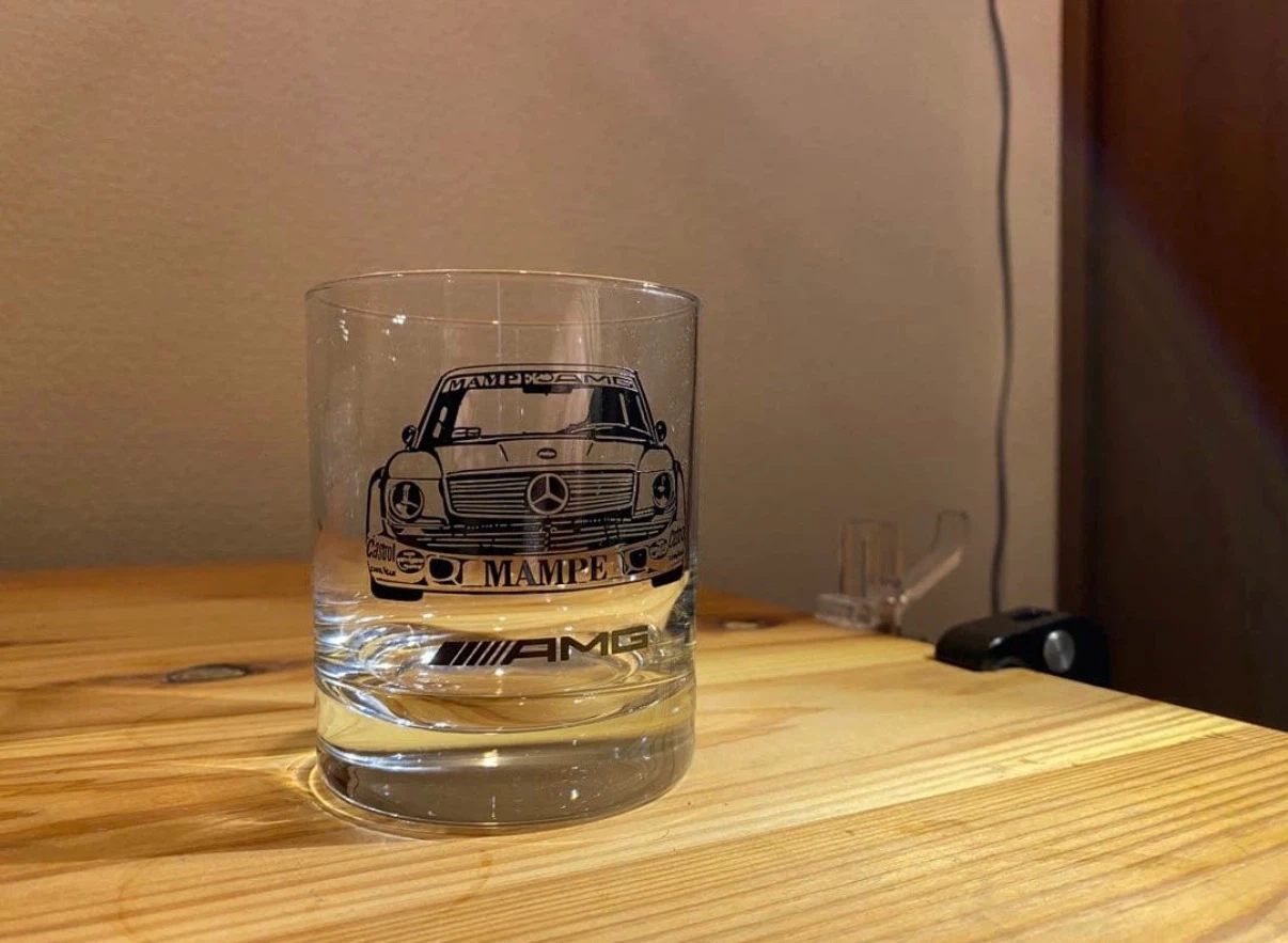 非売品 メルセデス・ベンツ AMG オリジナルロックグラスの写真3枚目