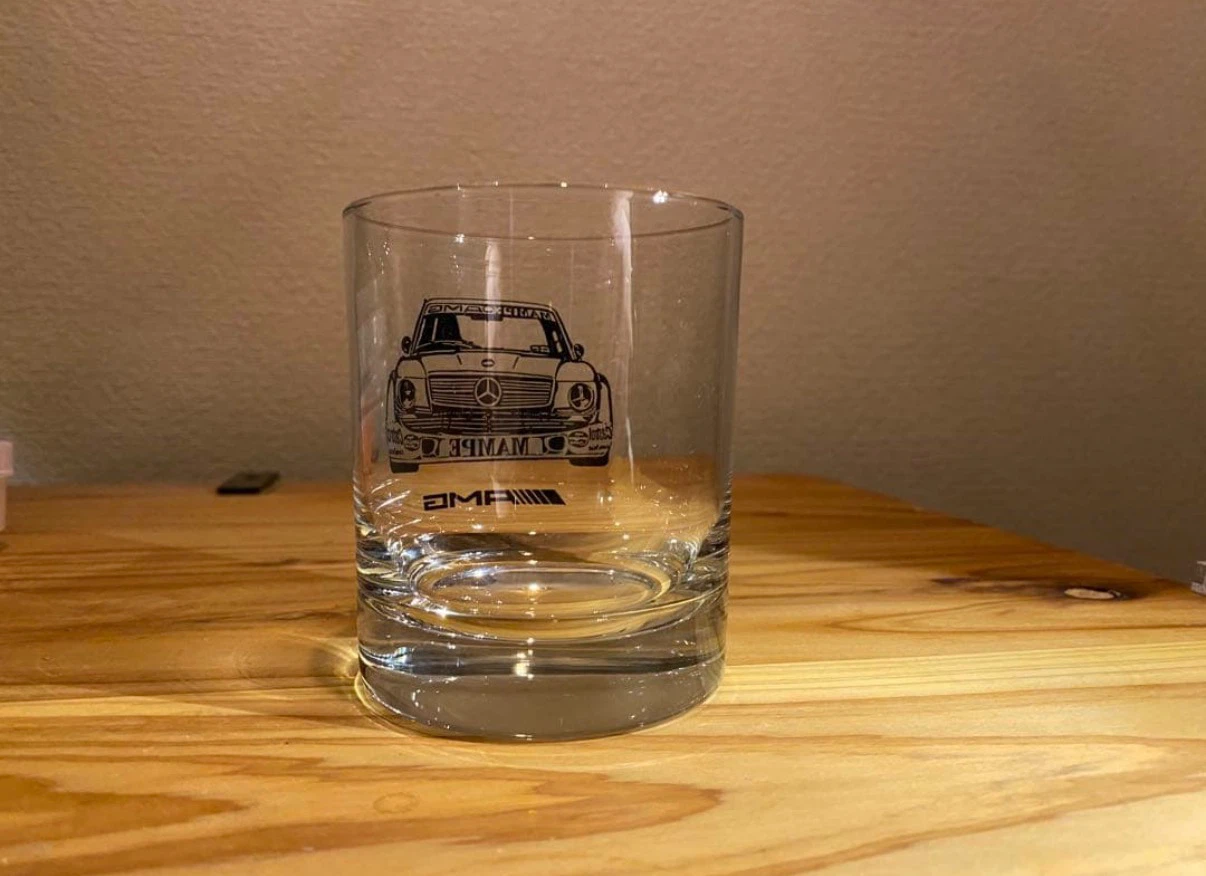 非売品　メルセデス・ベンツ  AMG オリジナルロックグラスの写真4枚目