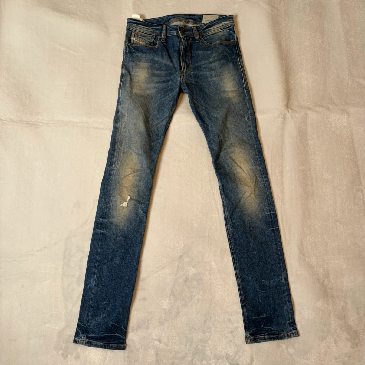 DIESEL キッズ ジュニア スキニー デニム ダメージ加工 12Y