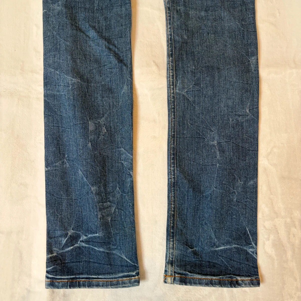 DIESEL キッズ ジュニア スキニー デニム ダメージ加工 12Yの写真6枚目