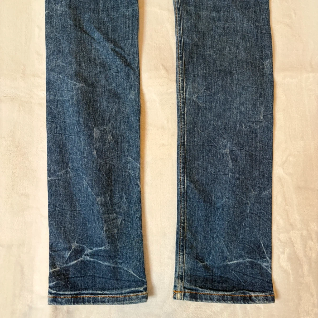 DIESEL キッズ ジュニア スキニー デニム ダメージ加工 12Yの写真6枚目