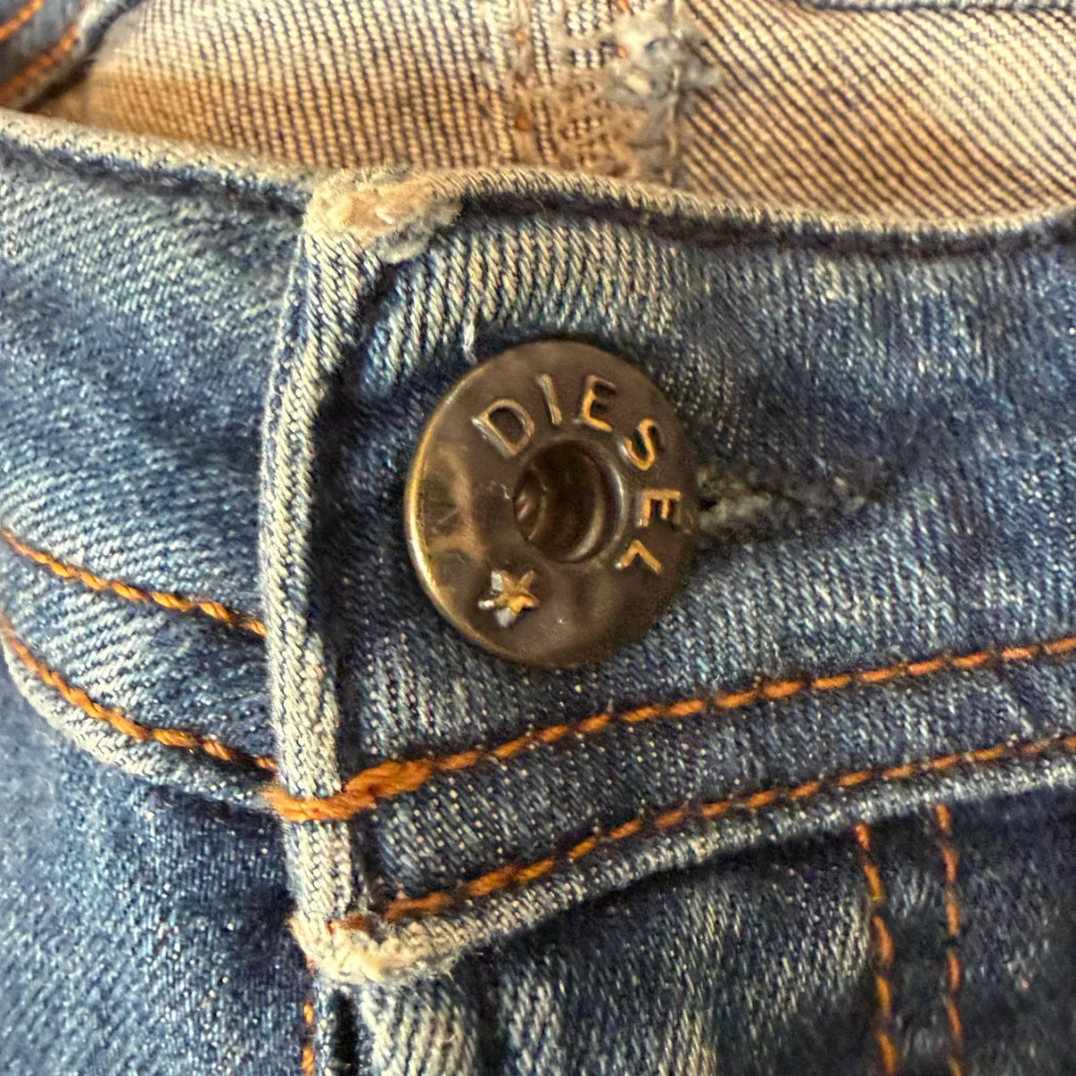 DIESEL キッズ ジュニア スキニー デニム ダメージ加工 12Yの写真7枚目