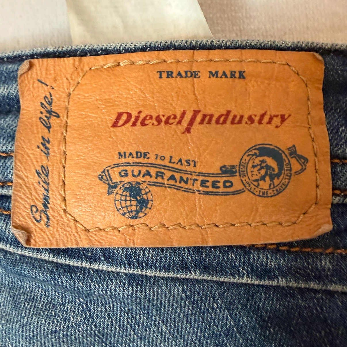 DIESEL キッズ ジュニア スキニー デニム ダメージ加工 12Yの写真9枚目