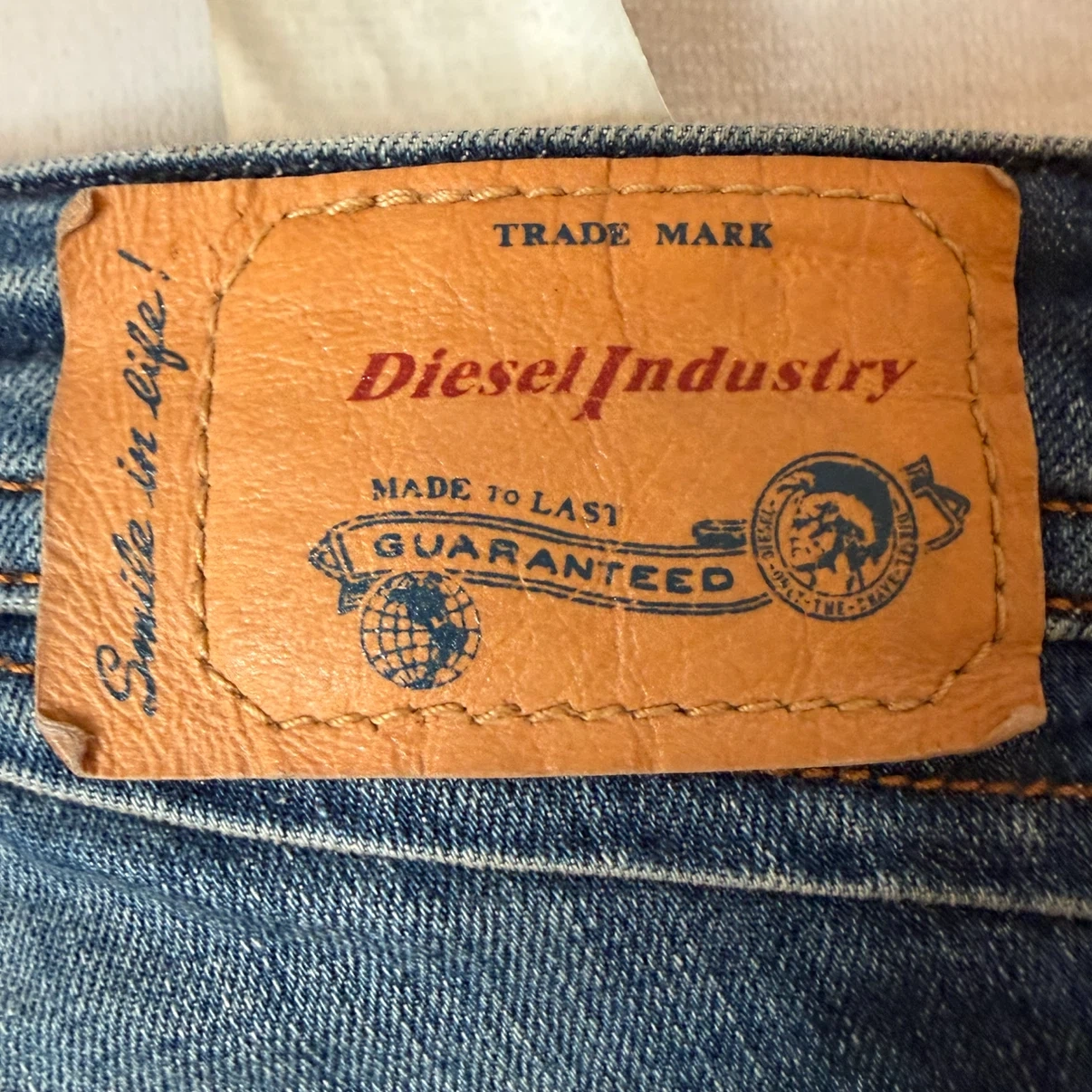 DIESEL キッズ ジュニア スキニー デニム ダメージ加工 12Yの写真9枚目