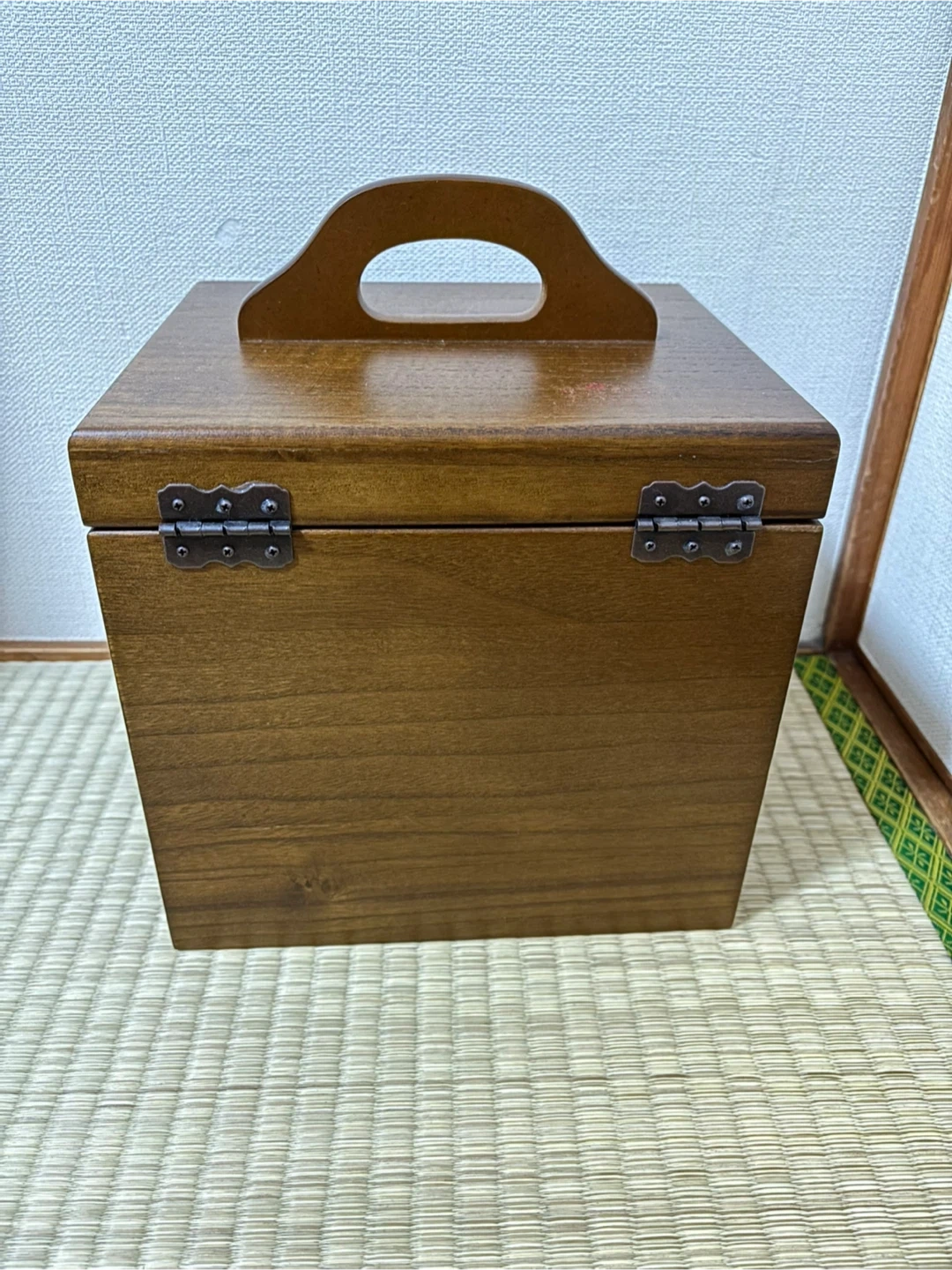木製メイクボックス 鏡付き 収納ケースの写真4枚目