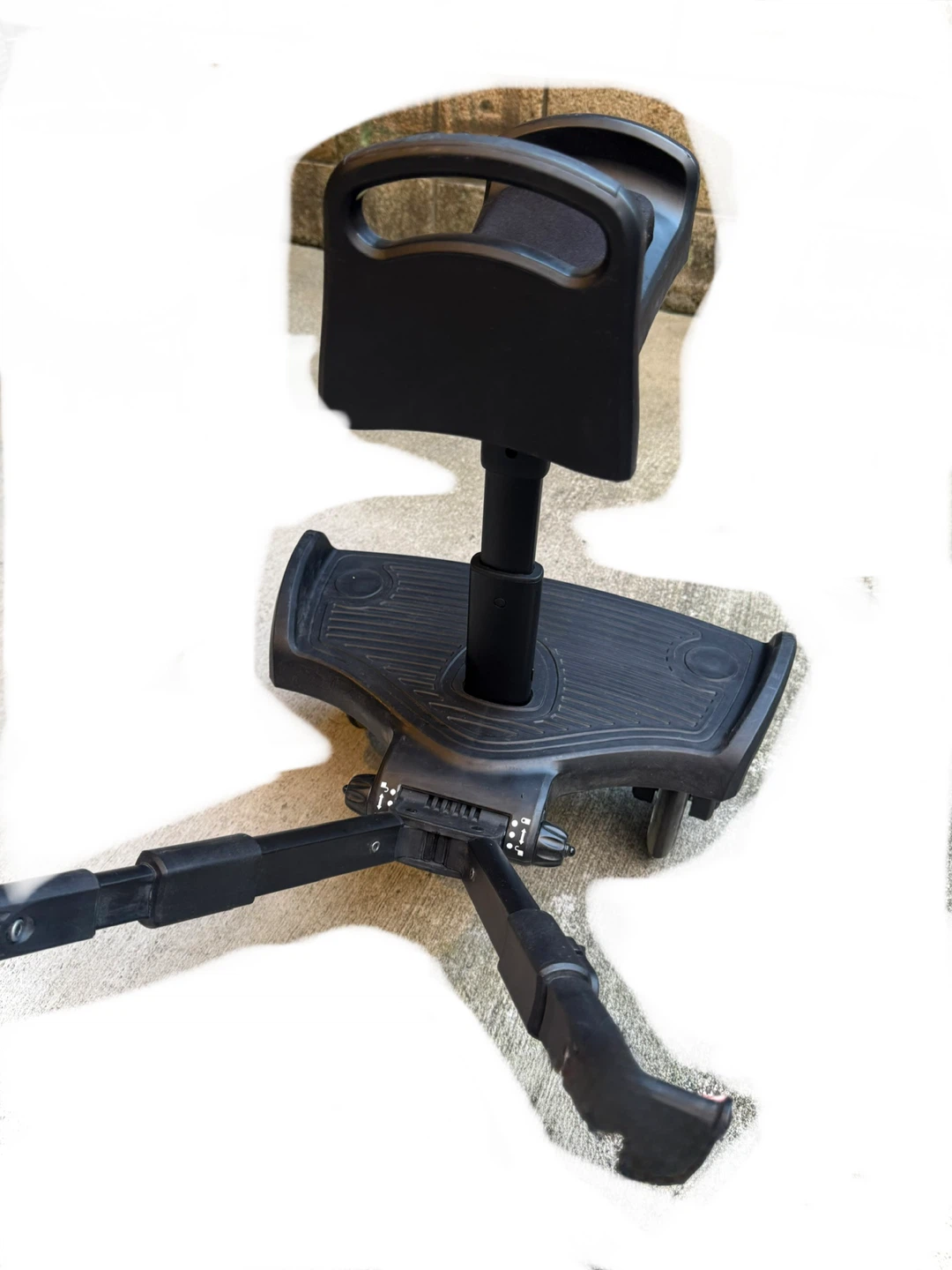 beberoad ベビーカーボード サドル付き ステップの写真2枚目