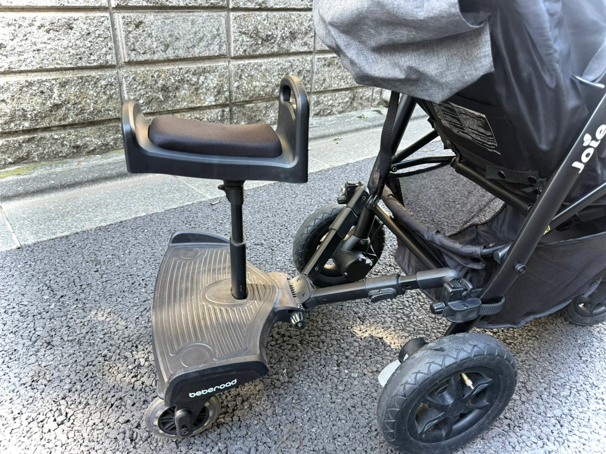 beberoad ベビーカーボード サドル付き ステップの写真4枚目