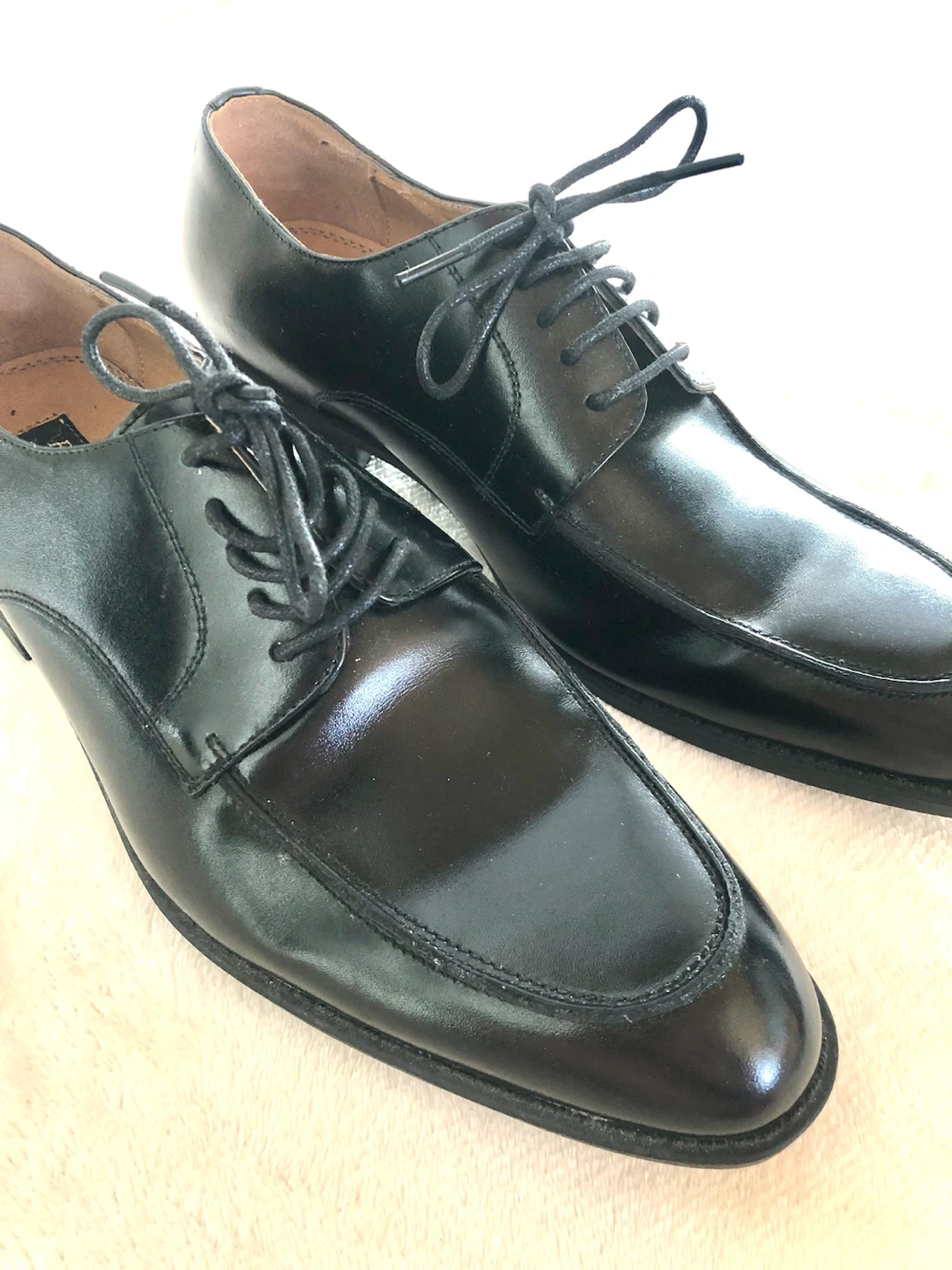 👞✨【未使用品】エドワードヒル ビジネスシューズ 黒 25.0cm EEE✨の写真3枚目