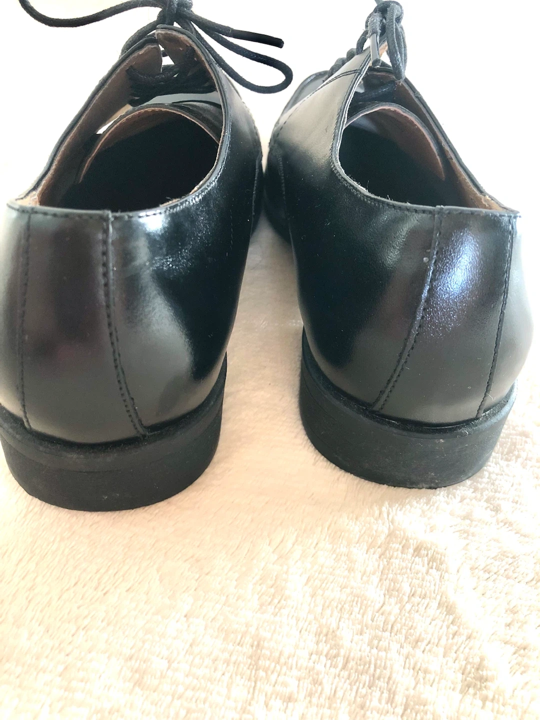 👞✨【未使用品】エドワードヒル ビジネスシューズ 黒 25.0cm EEE✨の写真4枚目